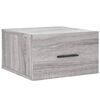 vidaXL Wand-Nachttische 2 Stk. Grau Sonoma 35x35x20 cm