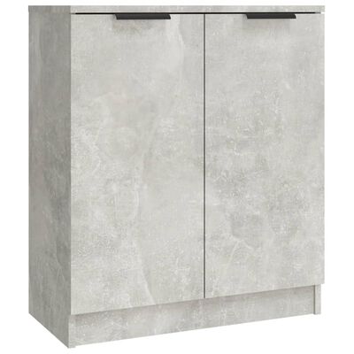 vidaXL Sideboards 3 Stk. Betongrau Holzwerkstoff