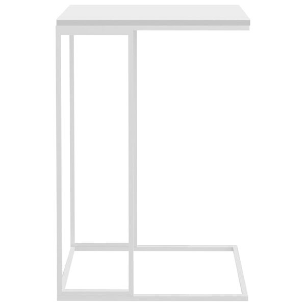 vidaXL Beistelltisch Wei&szlig; 40x30x59 cm Holzwerkstoff