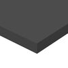 vidaXL B&uuml;cherregal-Bretter 4 Stk. Grau 80x20x1,5 cm Holzwerkstoff