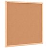 vidaXL Magnetisches Whiteboard mit massivem Kiefernholzrahmen 40x40 cm