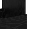vidaXL Magazinregal Schwarz Eichen-Optik 35 x 30 x 45 cm