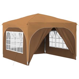 vidaXL Pop-up Partyzelt 290 x 290 x 245 cm Beige