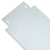 vidaxl Raseneinfassung 10 pcs Grau 20 x 100 cm Stahl