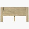 vidaXL Kopfteil Sonoma-Eiche 200 x 16,5 x 103,5 cm Holzwerkstoff