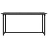 vidaXL 4-tlg. Garten-Lounge-Set mit Kissen Schwarz Poly Rattan