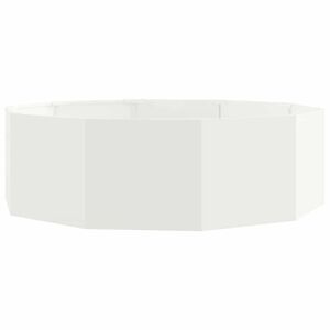 vidaXL Pflanzk&uuml;bel Wei&szlig; 120 x 120 x 35 cm Stahl