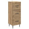 vidaXL Schubladenschrank 33 x 34,5 x 89,5 cm Holzwerkstoff
