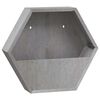 vidaXL Wand-Pflanzk&uuml;bel 2 Stk. Rostig Cortenstahl 46x10x40 cm