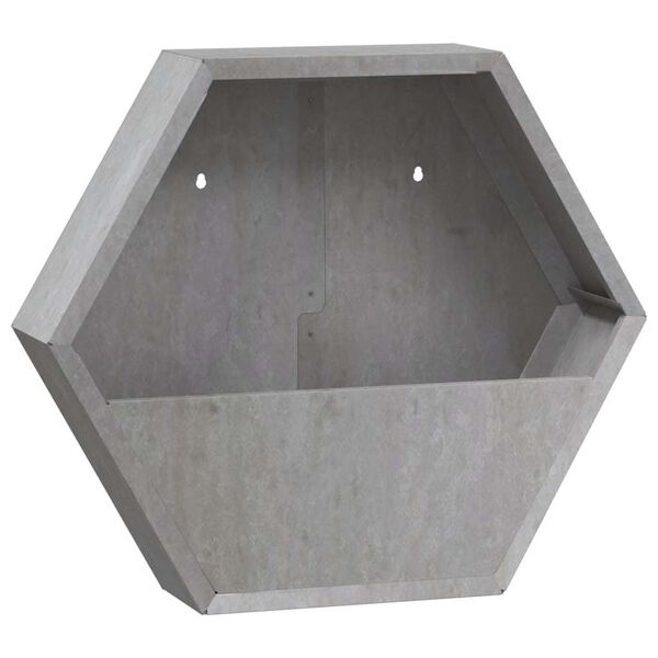 vidaXL Wand-Pflanzk&uuml;bel 2 Stk. Rostig Cortenstahl 46x10x40 cm