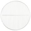 vidaXL Grillrost Rund &Oslash;47 cm 304 Edelstahl