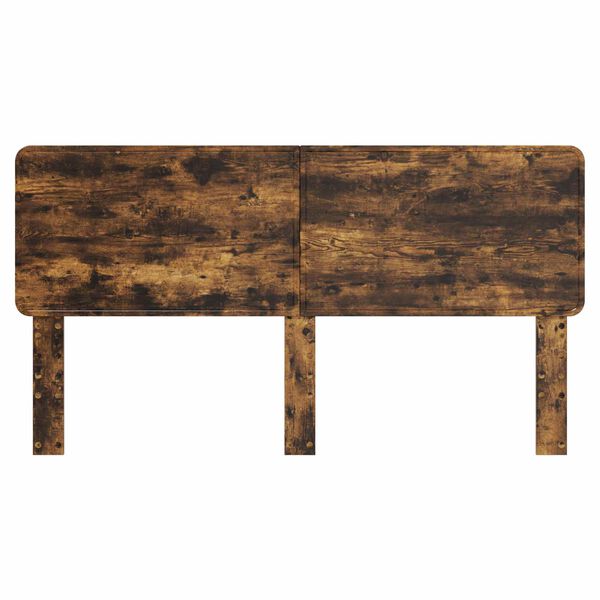 vidaXL Kopfteil Ger&auml;ucherte Eiche 200 cm Holzwerkstoff