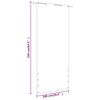 vidaXL Balkon-Sichtschutz Blau 100x240 cm Oxford-Gewebe