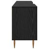 vidaXL TV-Schr&auml;nk Schwarz Eichen-Optik 150 x 30 x 50 cm Holzwerkstoff