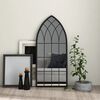 vidaXL Spiegel Schwarz 100x45 cm Eisen f&uuml;r den Innenbereich