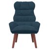 vidaXL Sessel Blau 69 x 74 x 93 cm Samt