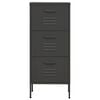 vidaXL Lagerschrank Anthrazit 42,5x35x101,5 cm Stahl