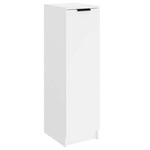 vidaXL Schuhschrank Wei&szlig; 30x35x100 cm Holzwerkstoff