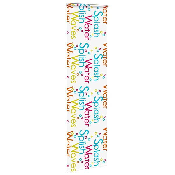vidaXL Duschrollo mit Kassette 80x240 cm Stoffbreite 76 cm
