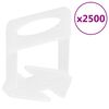 vidaXL Fliesen-Nivellierclips 2500 Stk. 2 mm