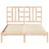 vidaXL Massivholzbett 135x190 cm