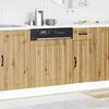 vidaXL Geschirrsp&uuml;lerblende Lucca Artisan-Eiche Holzwerkstoff