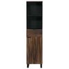vidaXL Waschbeckenschrank Walnuss 38 x 33 x 160 cm Holzwerkstoff