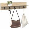 vidaXL Wandmontierter nachttisch Sonoma-Eiche 80 x 10,5 x 18 cm