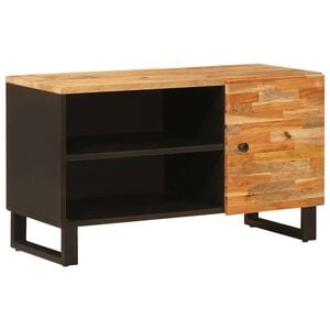 vidaXL TV-Schr&auml;nk Braun 80 x 33 x 46 cm Massivholz Mango