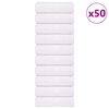 vidaXL G&auml;stet&uuml;cher FROGN 50 Stk. Wei&szlig; 30x50 cm 360 g/m&sup2;