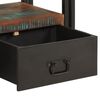 vidaXL TV-Schrank Altholz Massiv 120x30x40 cm
