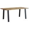 vidaXL Esstisch 150x90x75 cm Massivholz Akazie