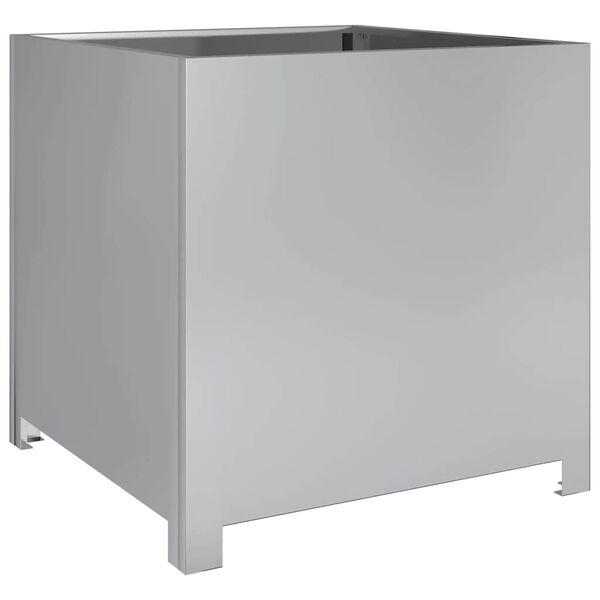 vidaXL Pflanzk&uuml;bel 50x50x50 cm Verzinkter Stahl