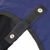 vidaXL Pferdedecke Dunkelgr&uuml;n und Schwarz 125 cm Polyester
