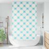 vidaXL Duschrollo 140x240 cm Stoffbreite 136 cm