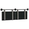 vidaXL H&auml;ngevorderseite Wandmontiert Uni Taupe 130 x 55 x 5 cm Stoff