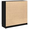 vidaXL Sideboard mit Schubladen Schwarz Eichen-Optik 100,5x35x98,5 cm