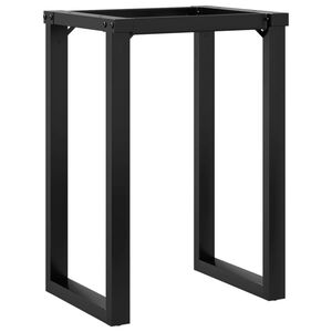 vidaXL Esstisch-Gestell in O-Form 50x40x73 cm Stahl