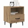 vidaXL Nachttisch Artisan-Eiche 40 x 35 x 47,5 cm Holzwerkstoff
