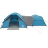 vidaXL Campingzelt 5 Personen Blau Wasserdicht