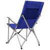 vidaXL Klappbare Campingst&uuml;hle 2 Stk. Blau
