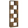 vidaXL B&uuml;cherregal/Raumteiler R&auml;uchereiche 60x24x186 cm