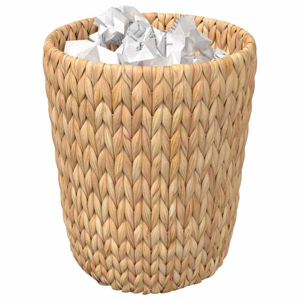 vidaXL Papierabfallbeh&auml;lter 2 pcs Natur 26 x 26 x 29 cm