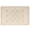 vidaXL Palettenkissen 5-tlg. Beige Baumwolle