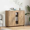 vidaXL Holzschrank Artisan-Eiche 88,5 x 30,5 x 73 cm Holzwerkstoff