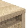 vidaXL Schrank mit Schublade Sonoma-Eiche 55,5x34x119,5 cm