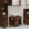 vidaXL Badschrank R&auml;uchereiche 60x32x53,5 cm Holzwerkstoff