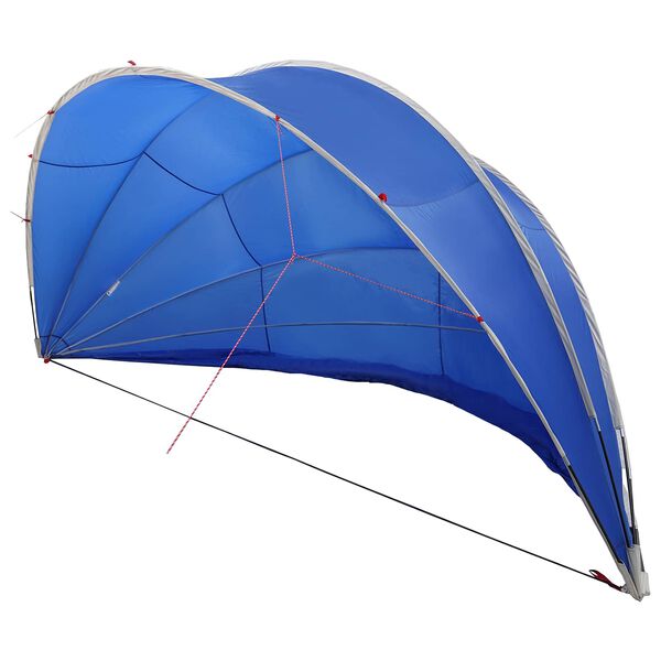 vidaXL Pool-Dome Gr&uuml;n 592 x 590 x 275 cm