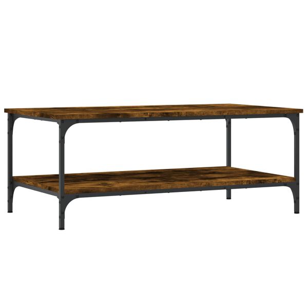vidaXL Couchtisch R&auml;uchereiche 100x55x40 cm Holzwerkstoff