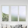 vidaXL Fensterfolie Matt Grau 0,9x20 m PVC